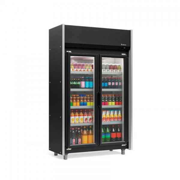 Refrigerador Vertical Auto Serviço - 2 Portas - 5 Níveis de prateleiras regulaveis GEAS-2P